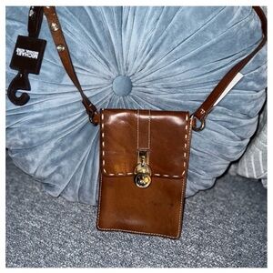 Michael Kors Brown Leather belt bag